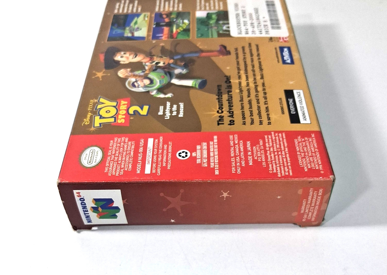 Toy Story 2 N64 Nintendo 64 Complete CIB