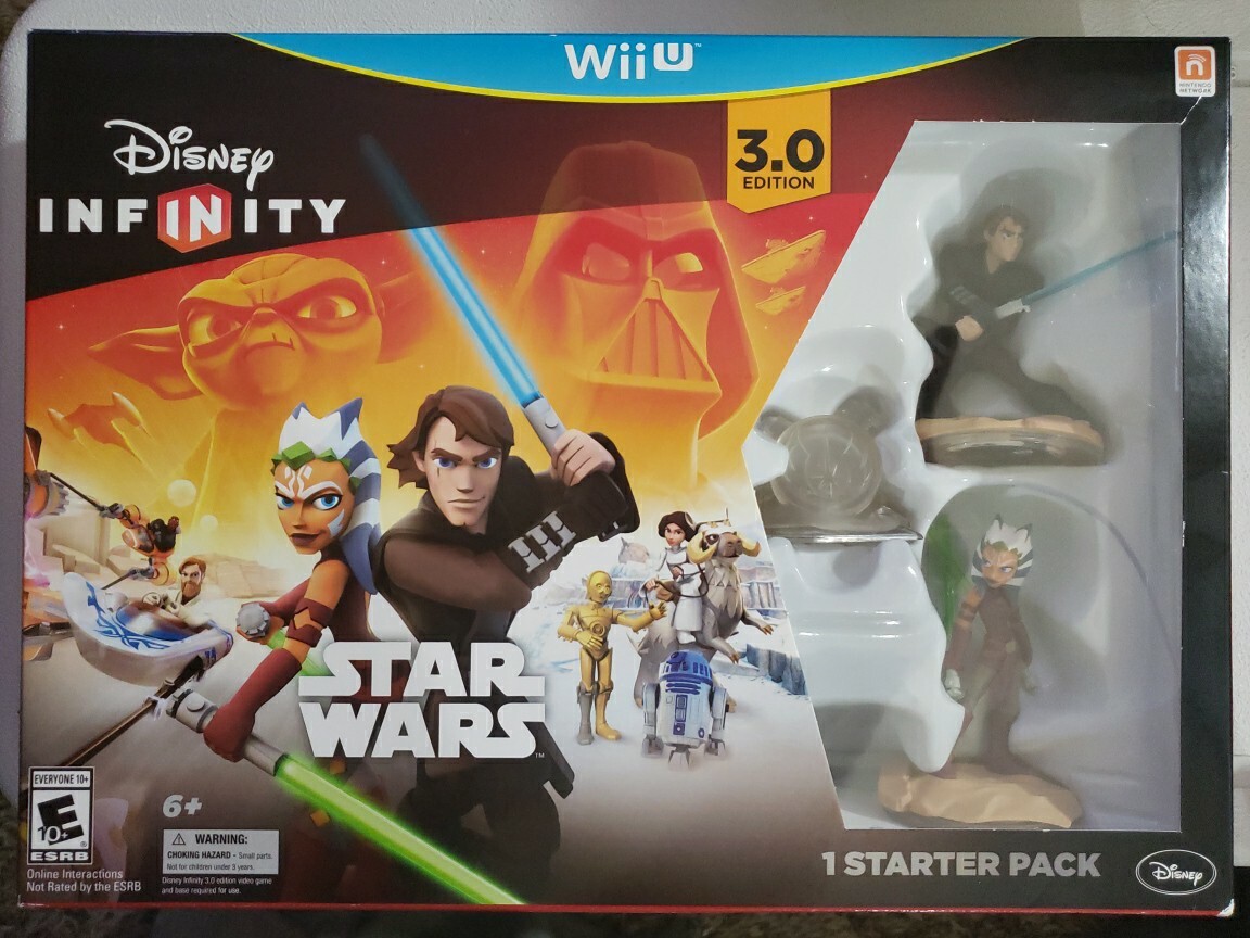 Wii U Disney Infinity 3.0 – Star Wars Starter Pack Asoka Tano & Anakin Skywalker