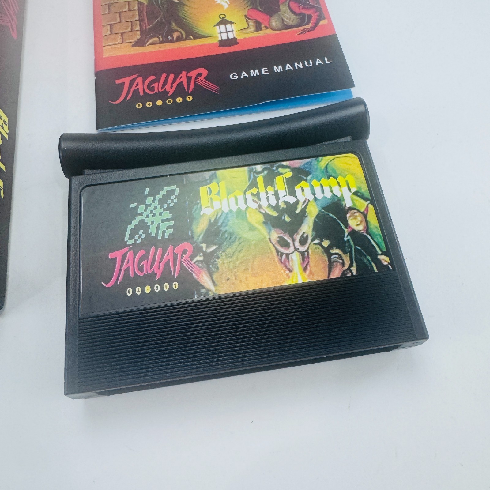 Black Lamp – Atari Jaguar, 1988 Homebrew RARE Game CIB Complete SHARP FREE SHIP!