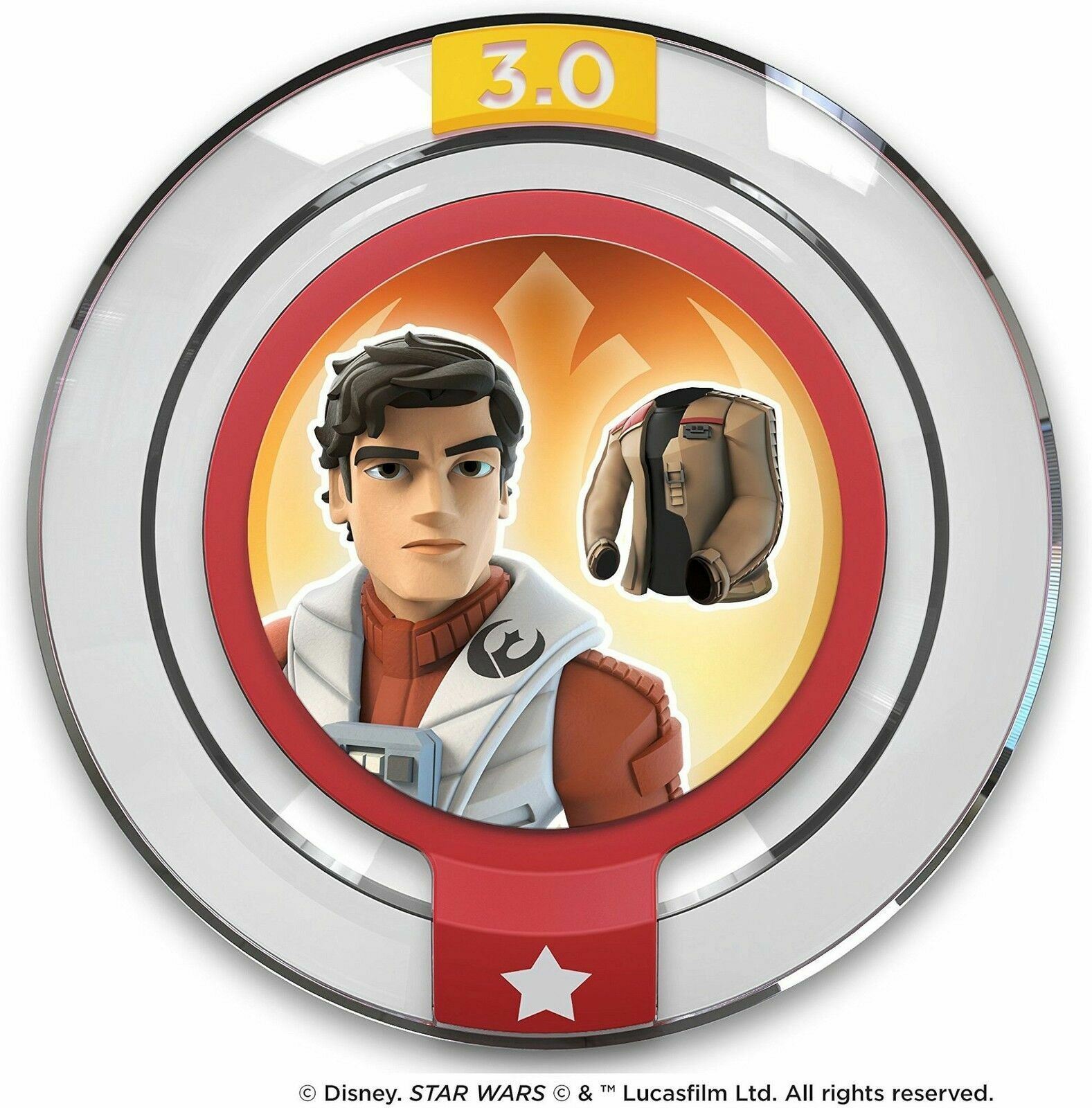 NEW Disney Infinity 3.0 Edition STAR WARS The Force Awakens Power Discs 4-PACK