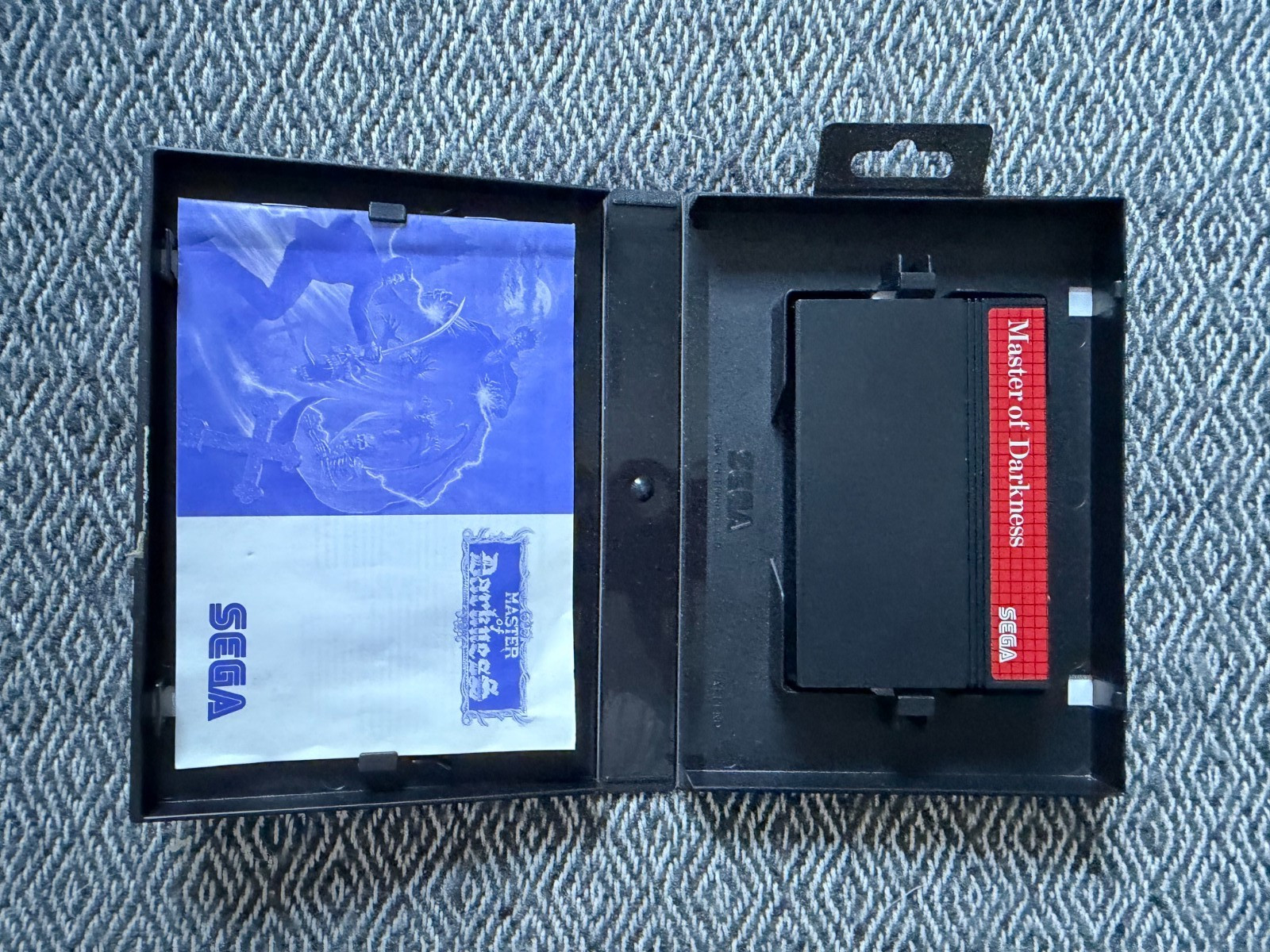 Master System MASTER OF DARKNESS Game Sega PAL REGION FREE **Works in US**