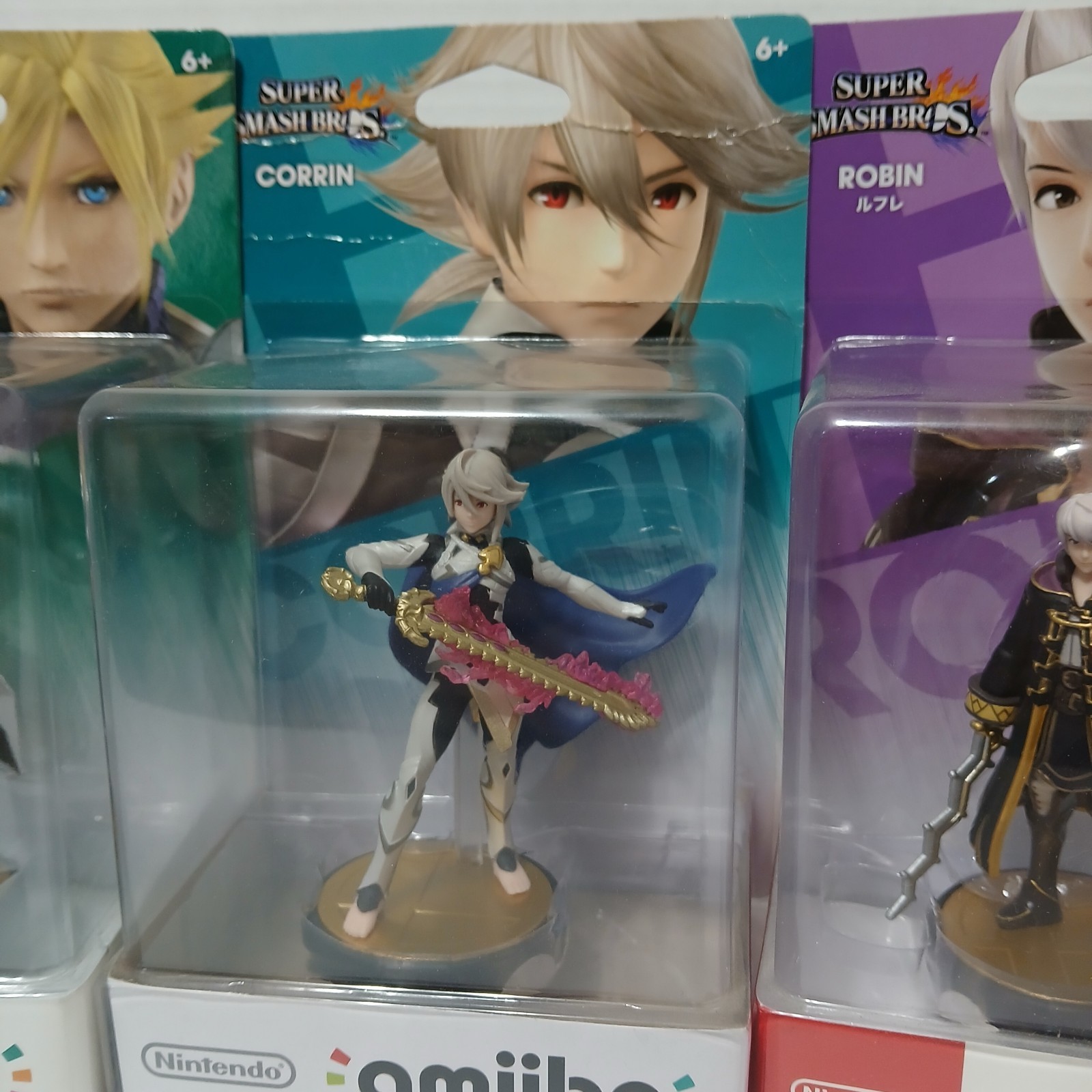 Nintendo Super Smash Bros. – Robin, Cloud, Corrin Amiibos Set (SEE NOTES)
