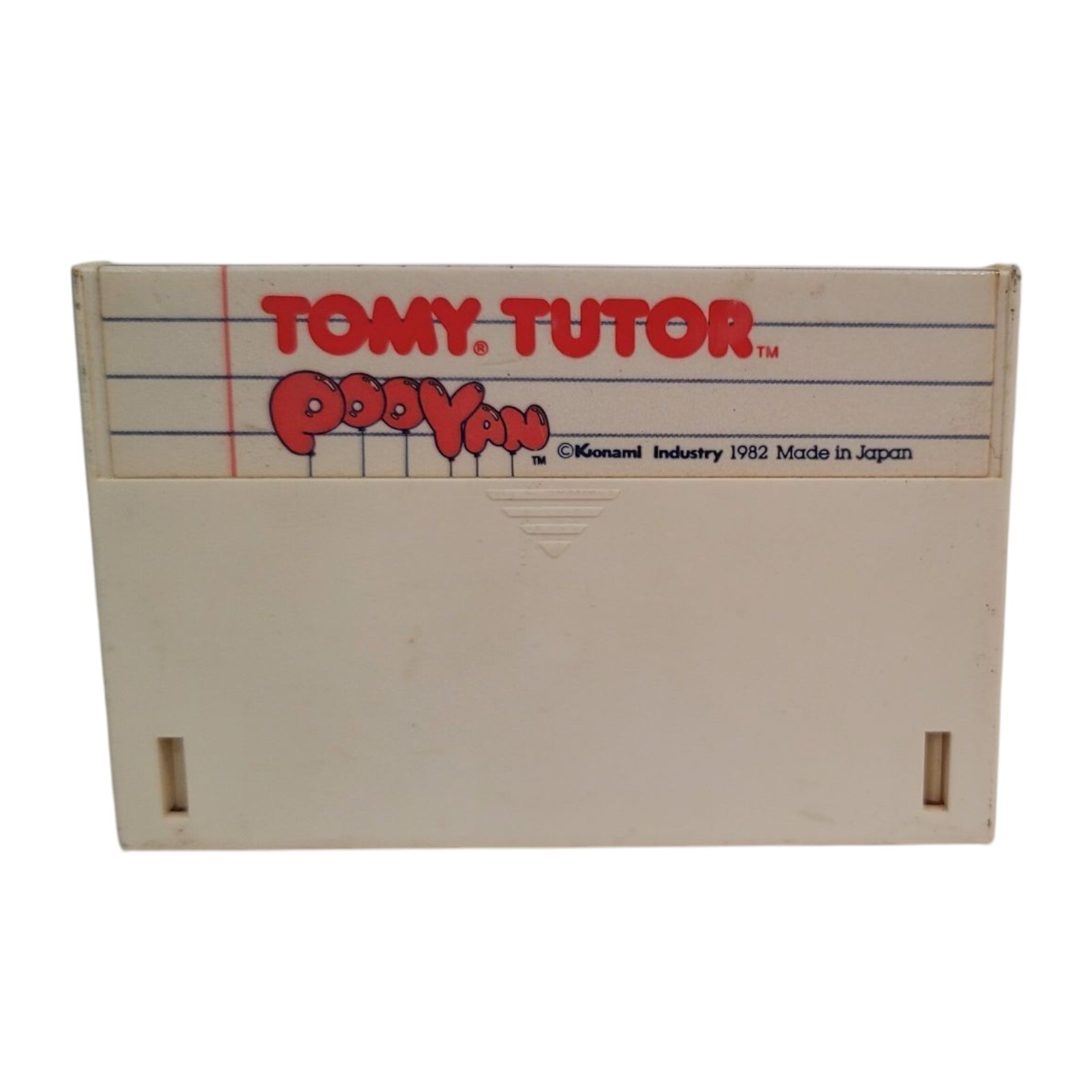 Pooyan for Tomy Tutor – Rare Vintage Game Cartridge – Tested & Working – RARE