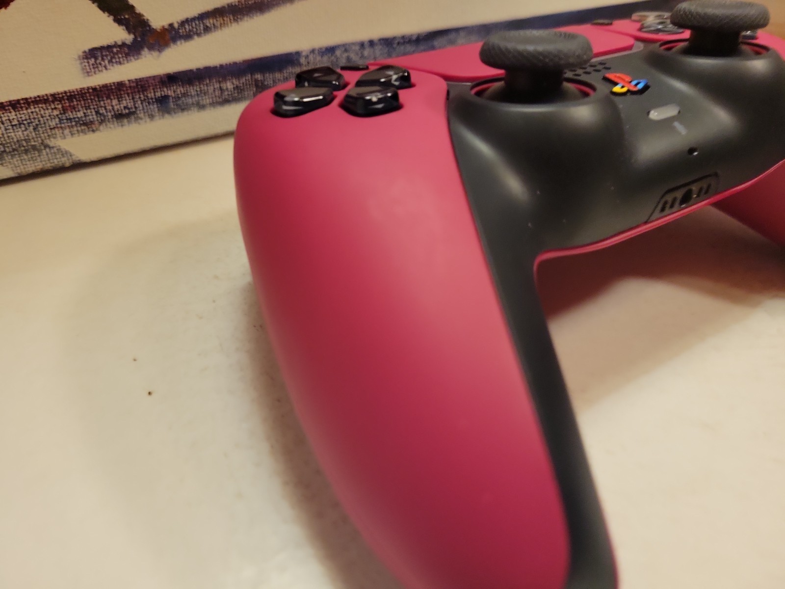 TMR Analogs Custom Cosmic Red Ps5 Sony DualSense Wireless Controller