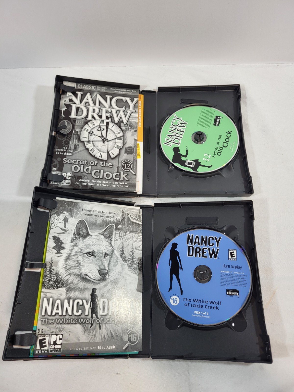 Nancy Drew Her Interactive PC Game Lot of 13 incl #20 Ransom of the Seven Ships