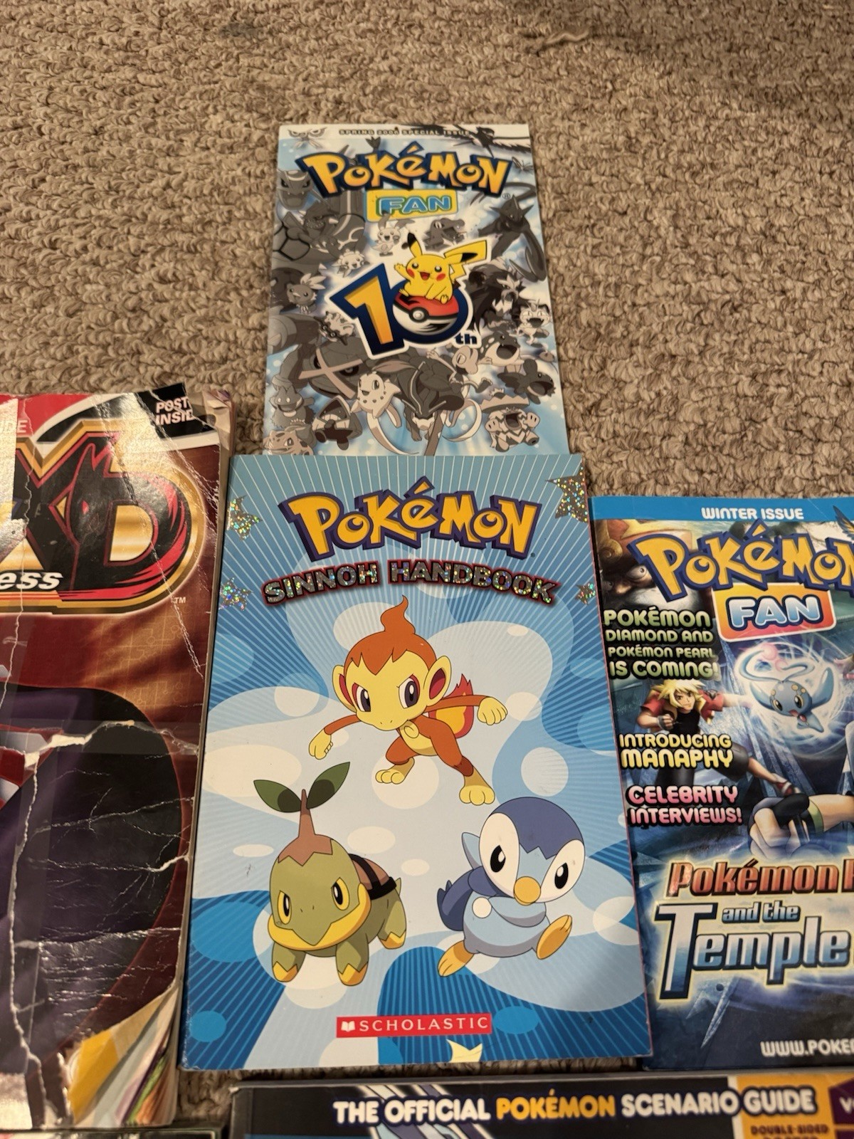Lot of Pokemon Collectibles Strategy Guides and Game Guides With Extras