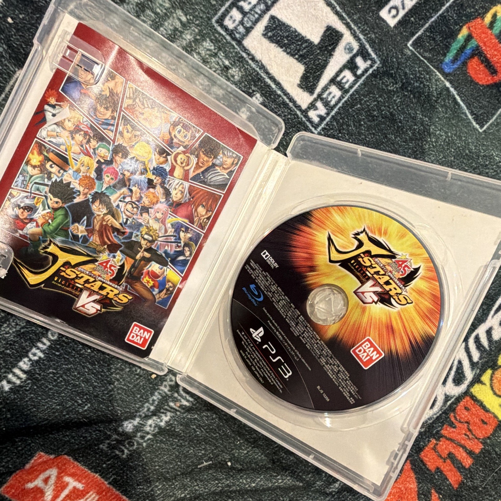 Bandai Namco J-Stars Victory VS PS3 NTSC-J Japan 2014 CERO B w/ Manual