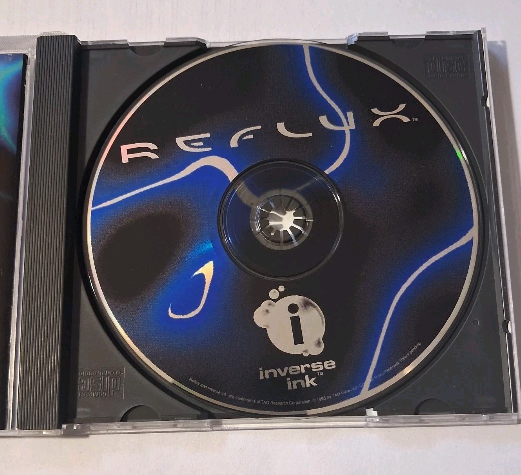 Reflux Issue.01 The Becoming (1995 PC Inverse Ink) Live Action Graphic Novel