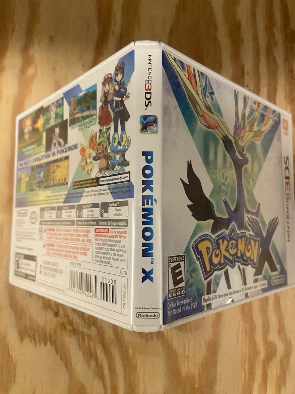 Pokemon X-Nintendo 3DS-CIB-TESTED & WORKING