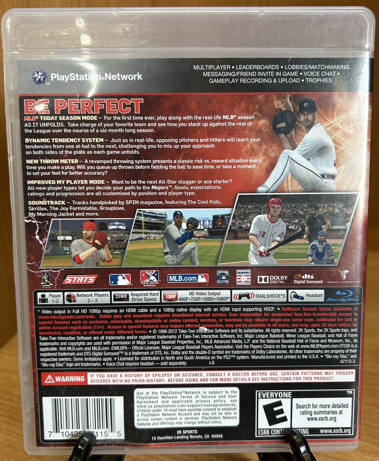 Major League Baseball 2K12 – Sony PlayStation 3