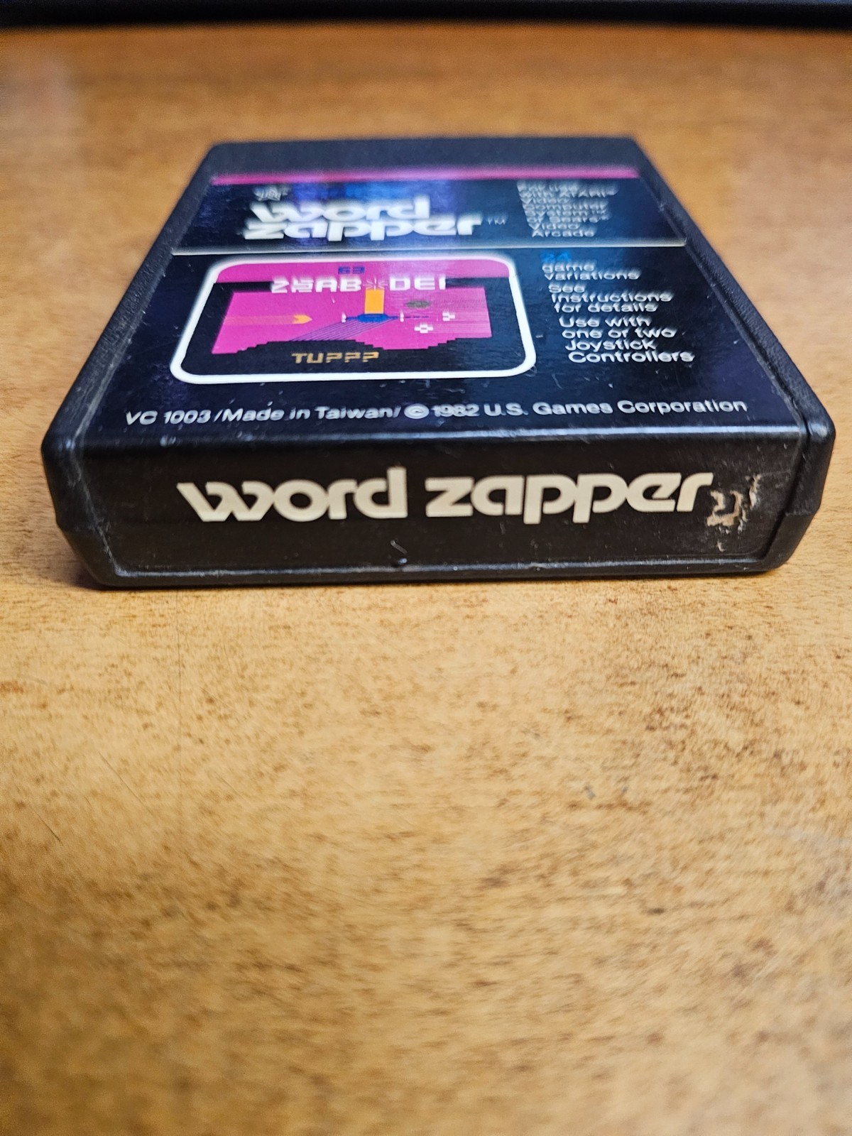 Word Zapper (Atari 2600, 1982)(TESTED)