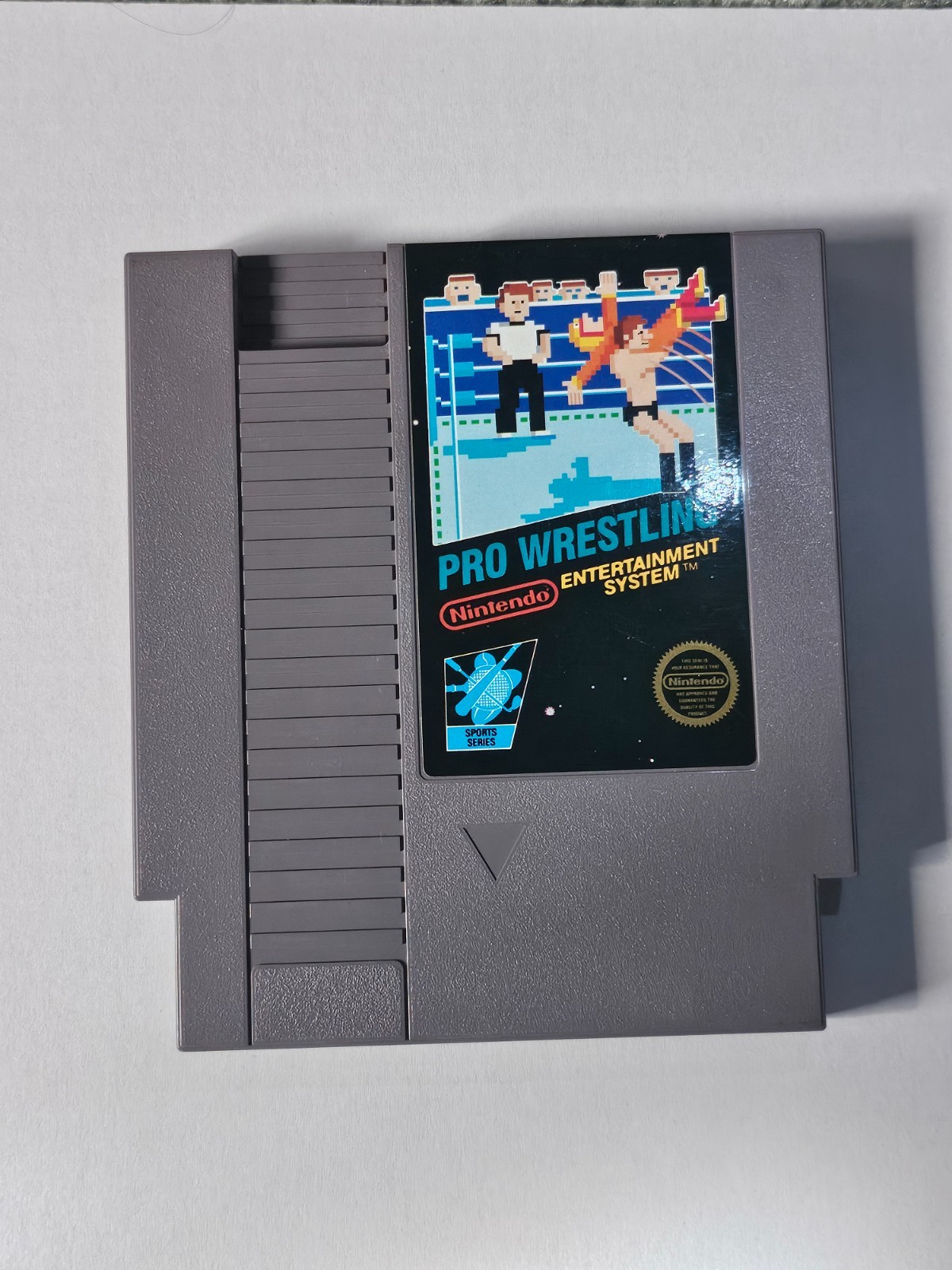 Pro Wrestling (NES, 1987) 5-SCREW *CARTRIDGE ONLY*
