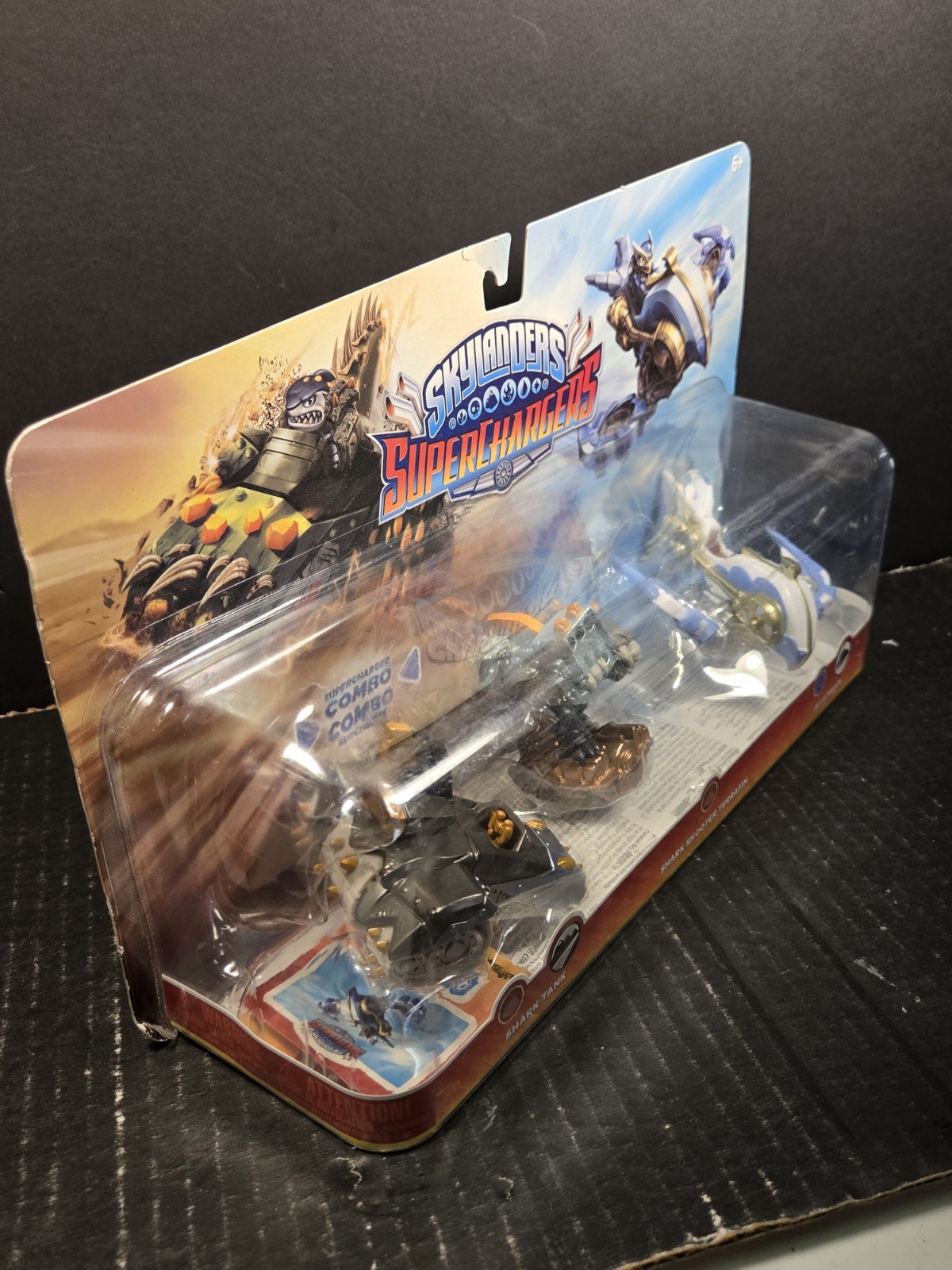 Skylanders Super Chargers Shark Shooter Terrafin 3 pack Sealed in Box