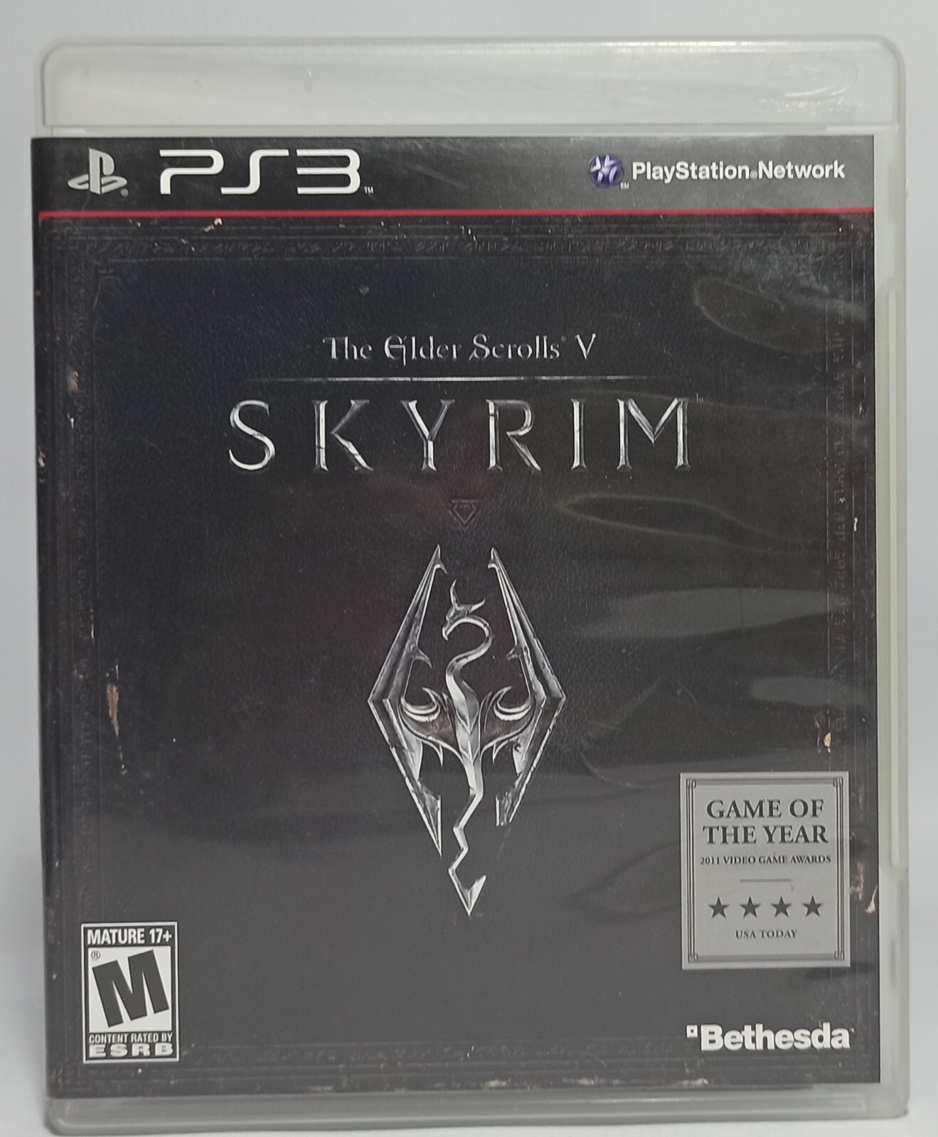 SONY PLAYSTATION 3 PS3 NTSC USA THE ELDER SCROLL V SKYRIM VIDEO GAME TESTED