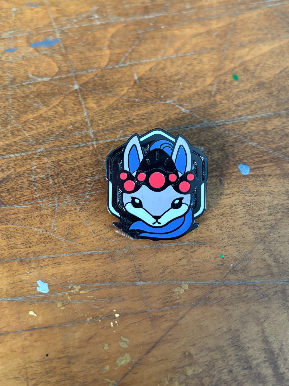 Overwatch Widowmaker Pin Patch and Enamel Pin Set