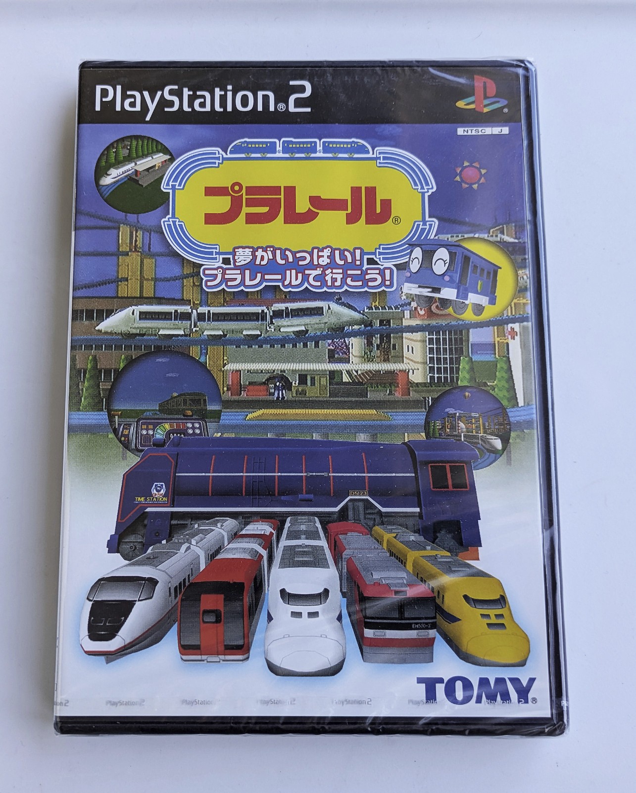 PS2 PlayStation 2 Tomy Plarail Full of Dreams Let’s Go JAPAN US Seller NEW