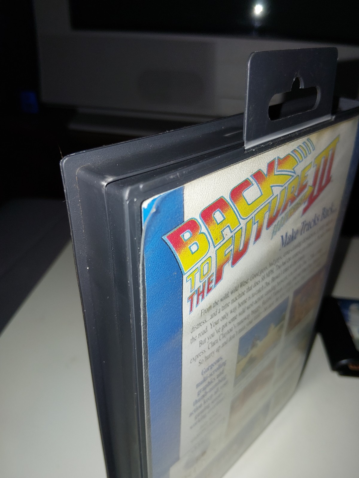 Sega Genesis Back To The Future III 3 CIB With Manual Tested And Working