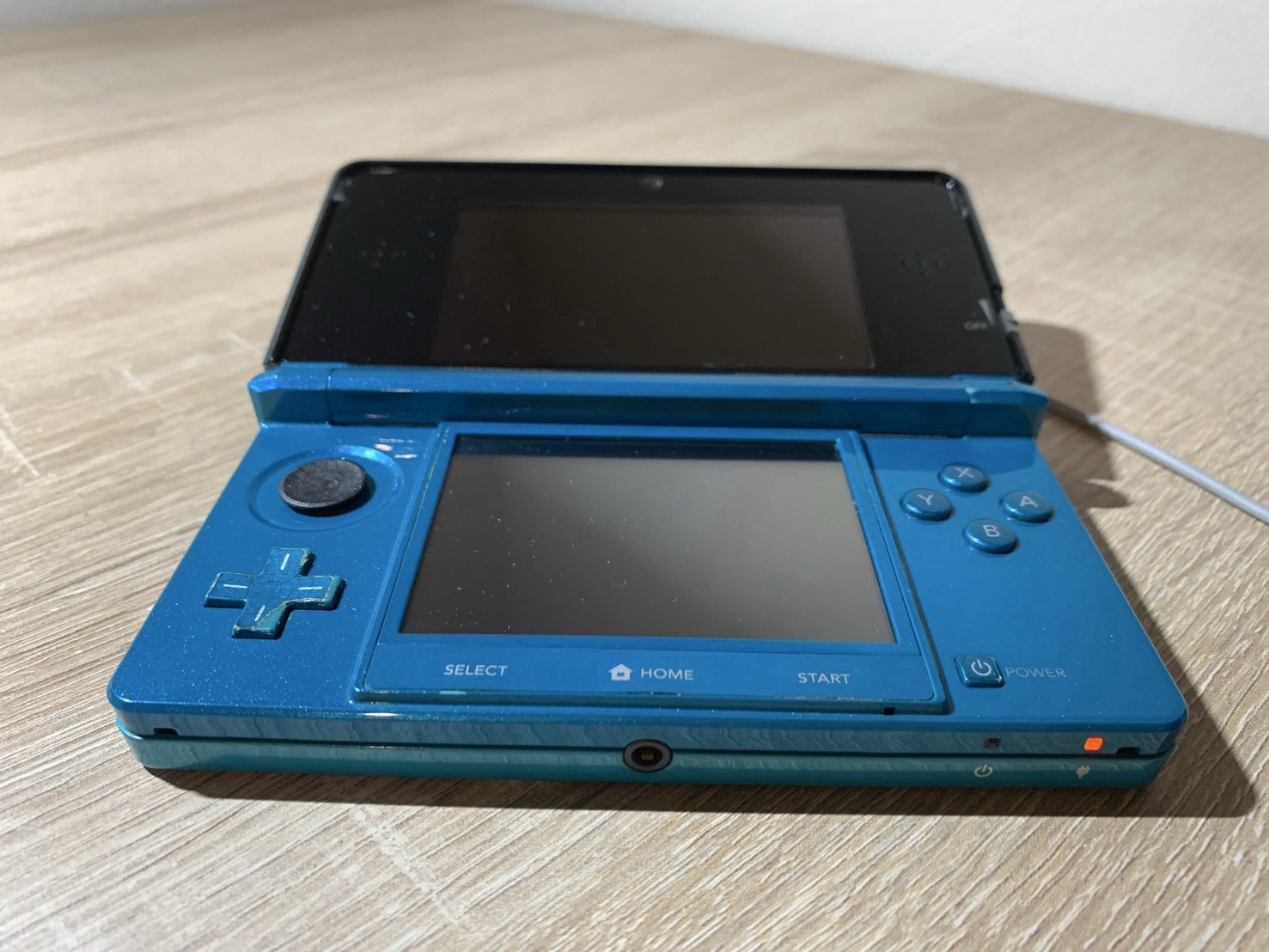 1646 Nintendo 3DS Aqua Blue Normal TESTED