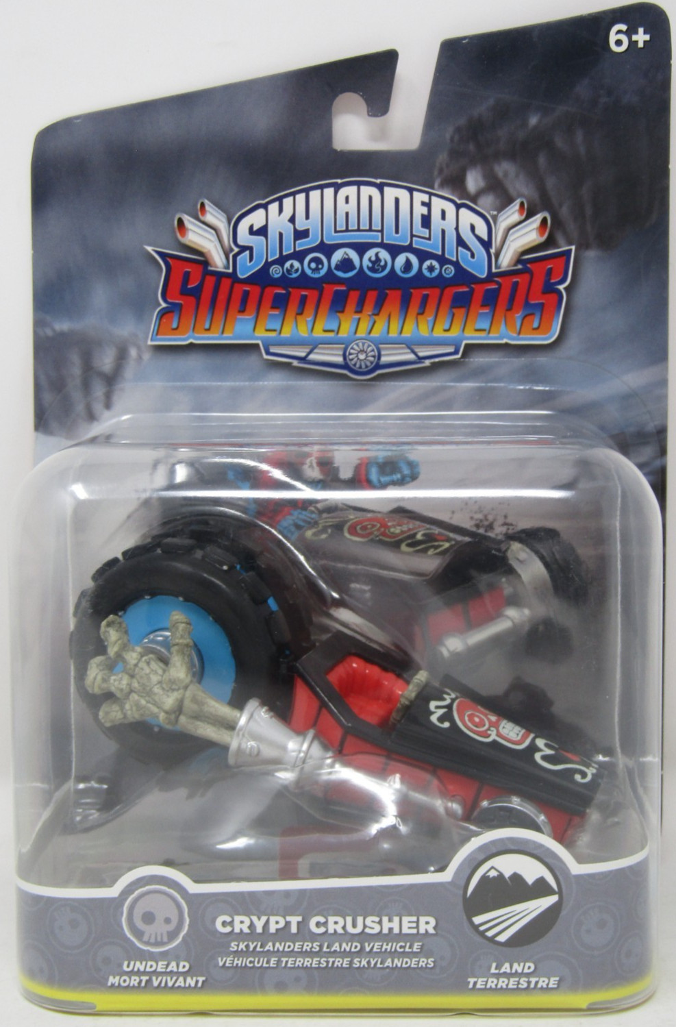 Skylanders Superchargers Crypt Crusher Vehicle Figure