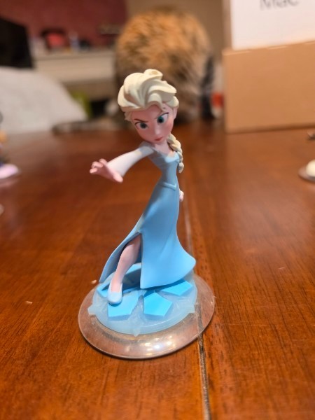 Frozen Disney Infinity Figures (Elsa, Anna, Olaf) 1.0, 3.0 | Opened / Used