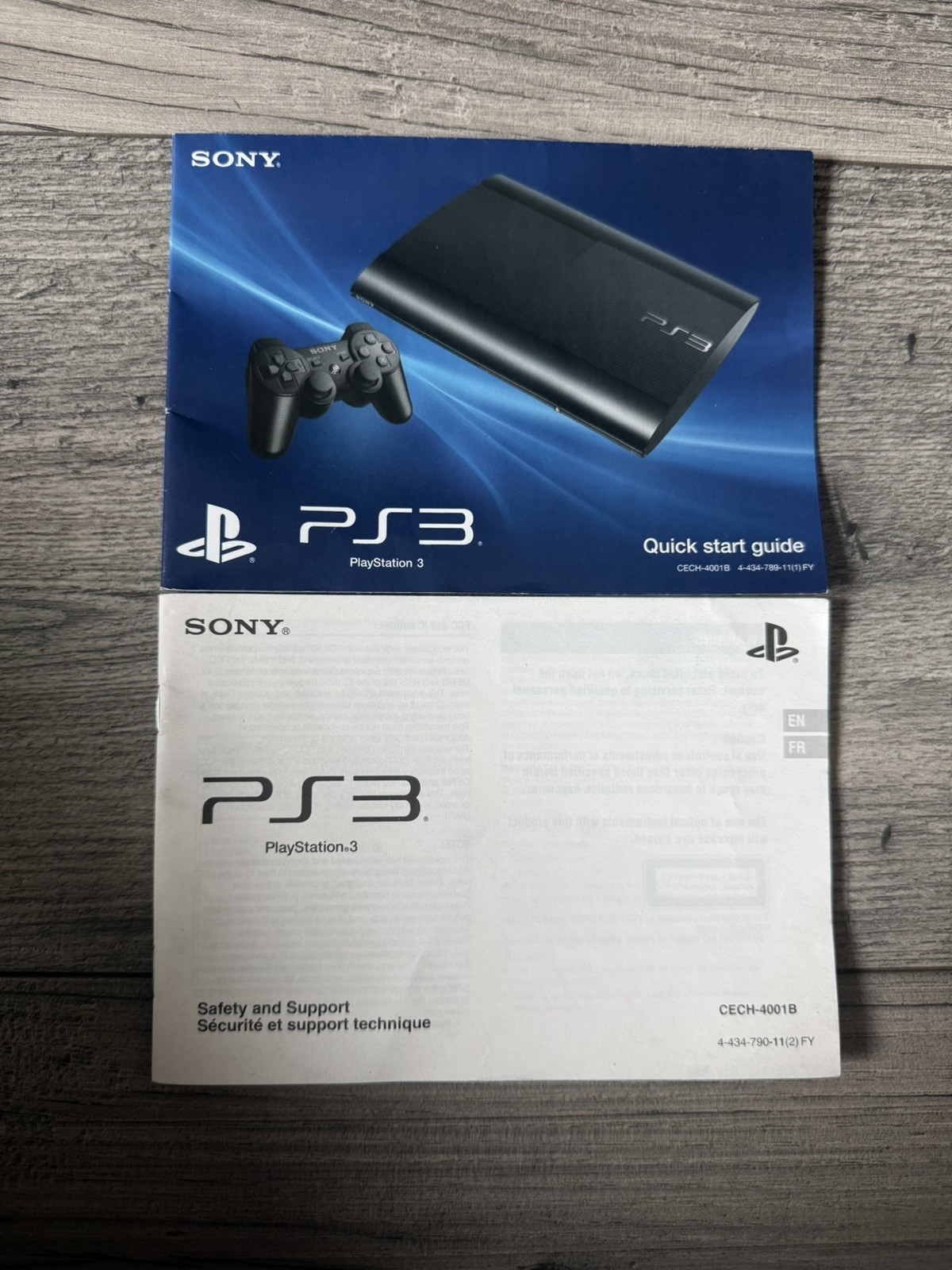 Sony PS3 Super Slim Console CECH-4001B 500GB 4.86 OEM Controller HDMI Game Test