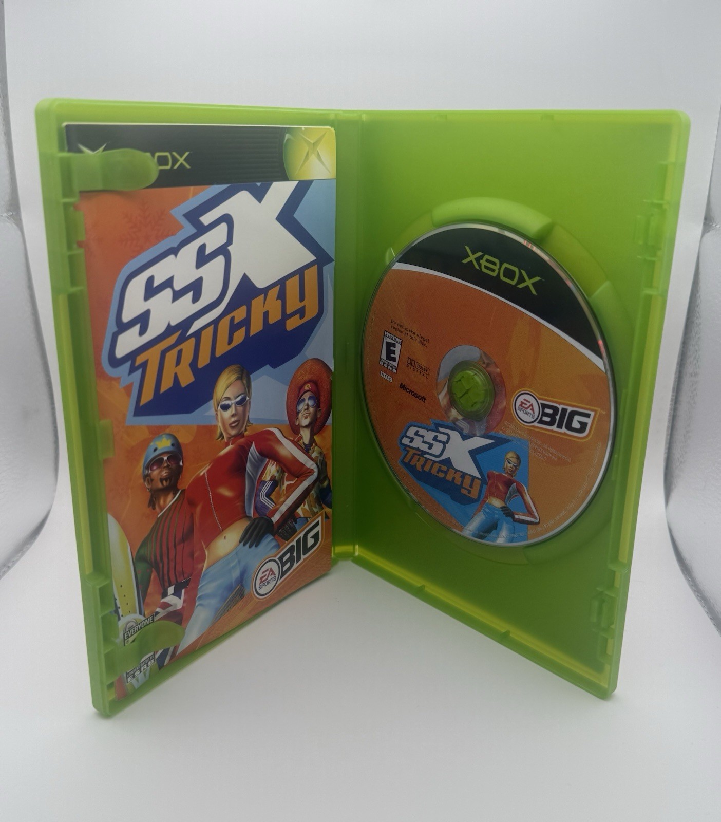 SSX Tricky (Microsoft Xbox, 2001) Complete w/ Manual CIB Tested