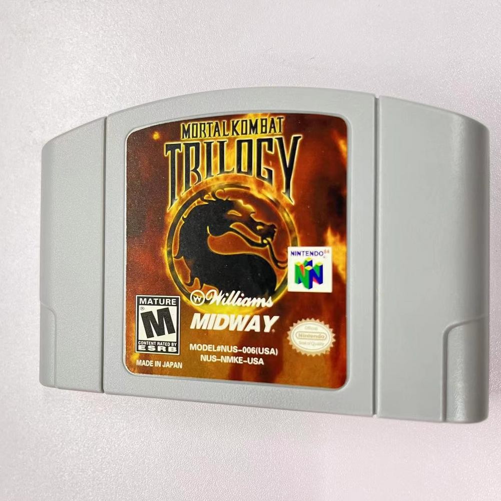 Mortal Kombat Trilogy – Nintendo 64 (N64) Must-have for fans Vintage cartridge