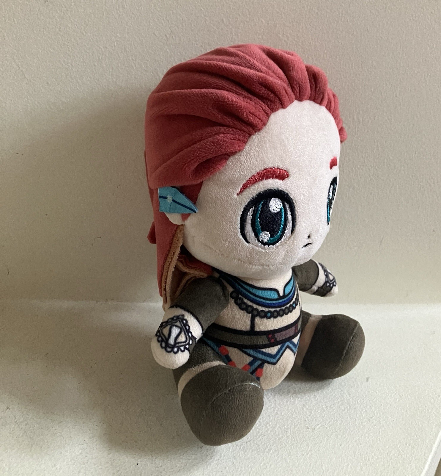 Horizon Zero Dawn Aloy Stubbins 6″ Plush Plushie 2017 PS4 Sony PlayStation NWOT