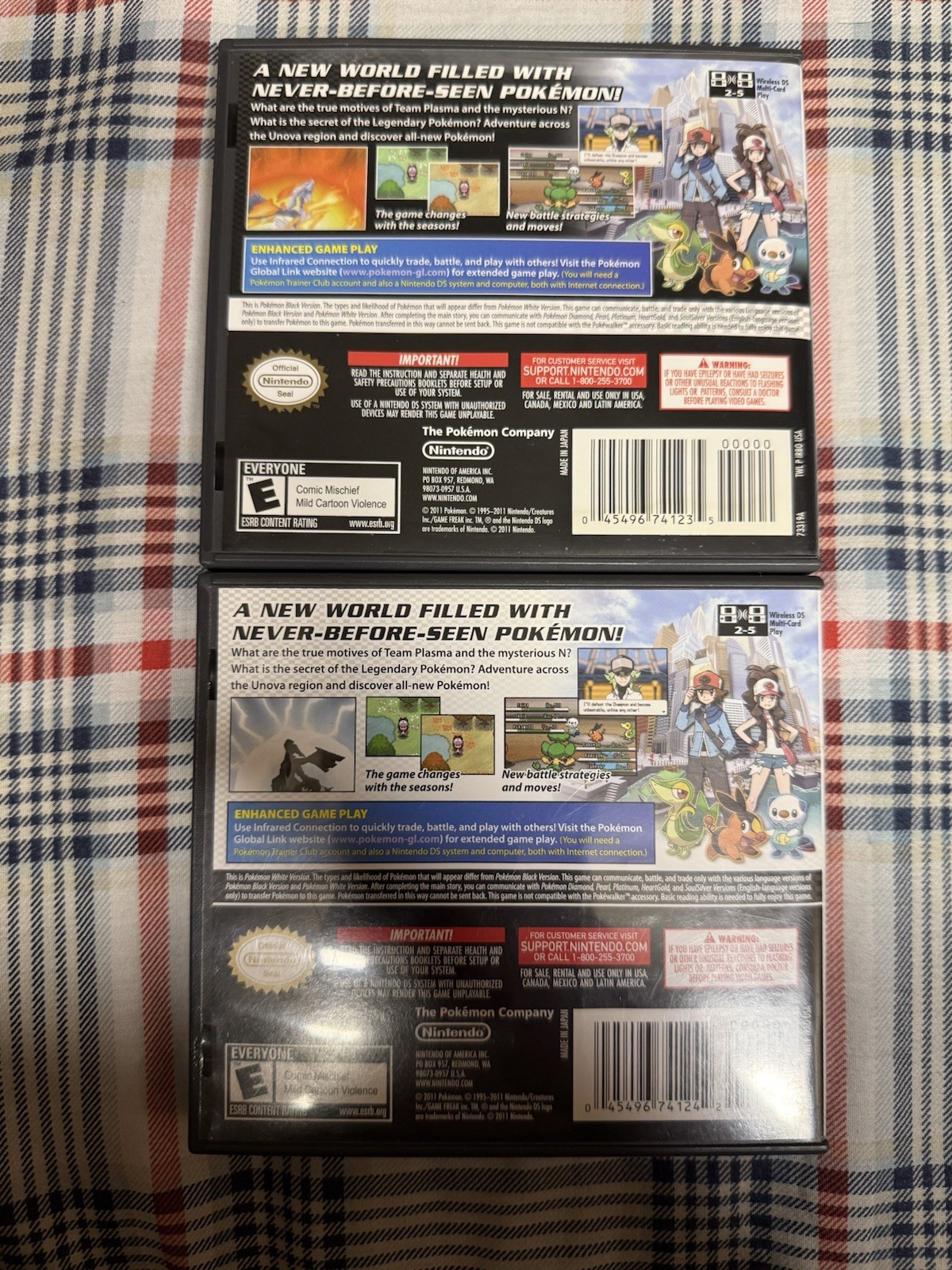 Pokemon Black and White, AUTHENTIC & TESTED. Has Case, Cart & manual In Picture