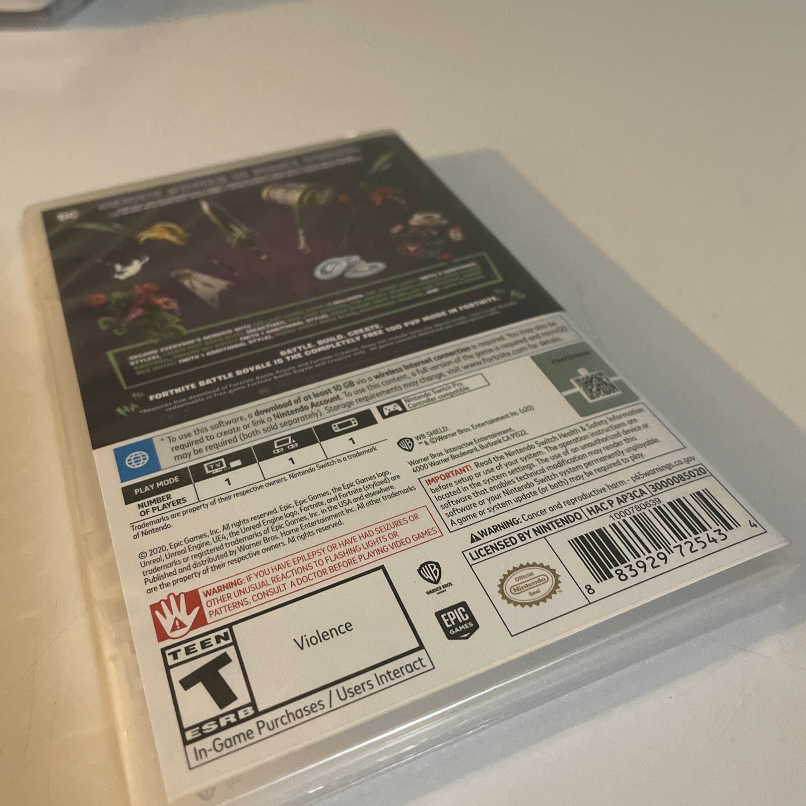 Fortnite The Last Laugh Bundle, (No Game Card), For Nintendo Switch