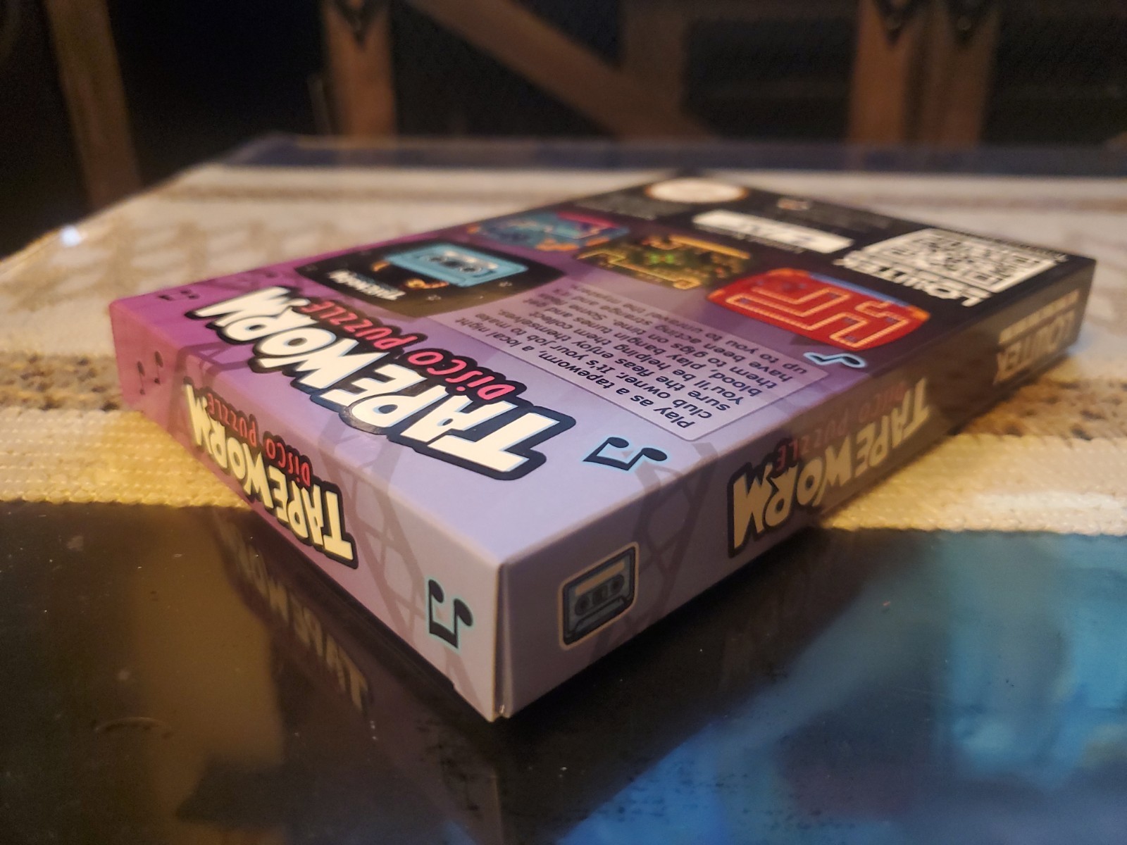 Tapeworm Disco Puzzle Special Edition for NES w Cassette Soundtrack USED 2 of 35