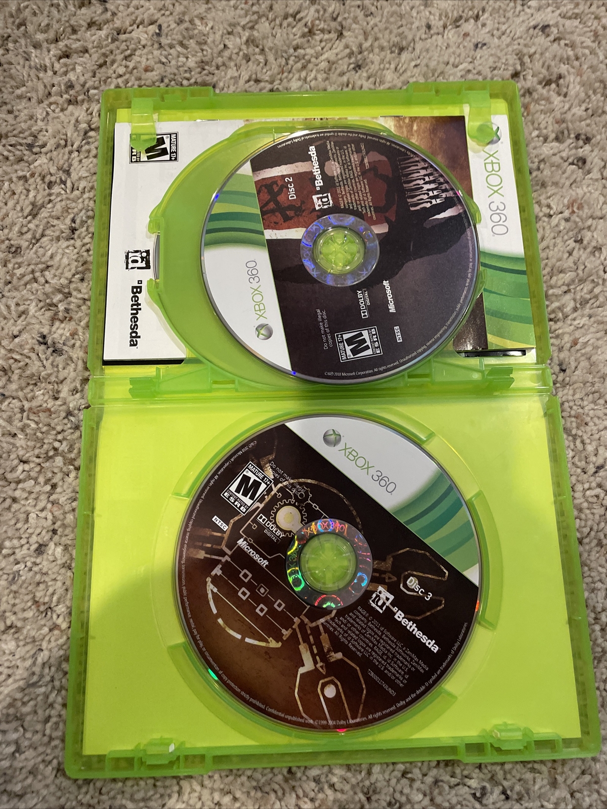 Rage (Microsoft Xbox 360, 2011) Complete CIB