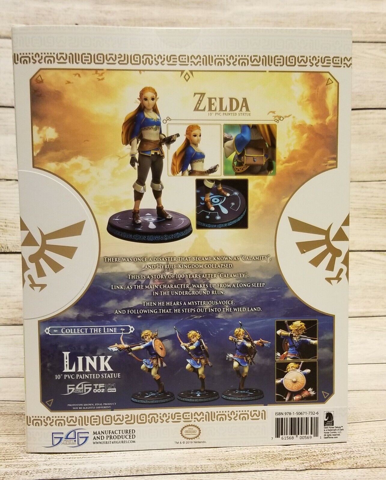First4Figures Zelda 10″ Breath of the Wild PVC Statue Regular Ed. MIB