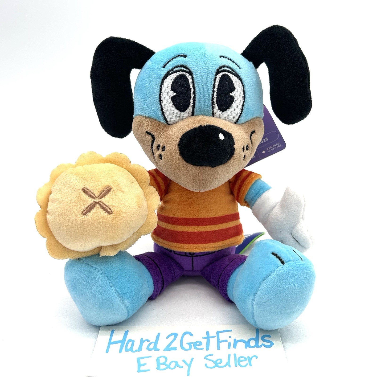 Makeship Flippy Plush Toontown Rewritten Game Disney Dog Limited Edition NWT