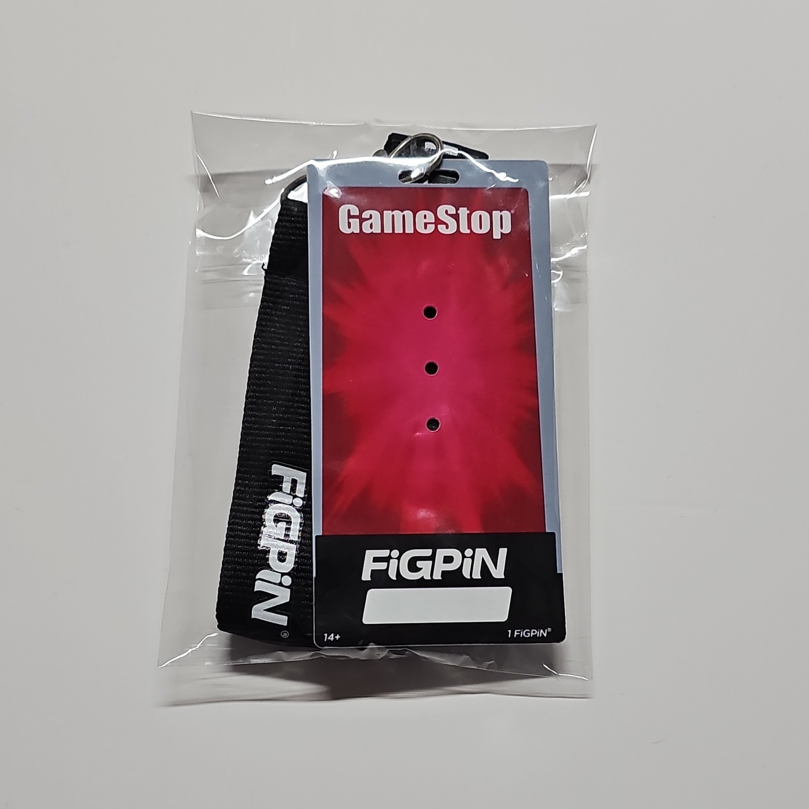 GameStop FiGPiN Lanyard Badge Employee Edition for Gamestop Logo Rare