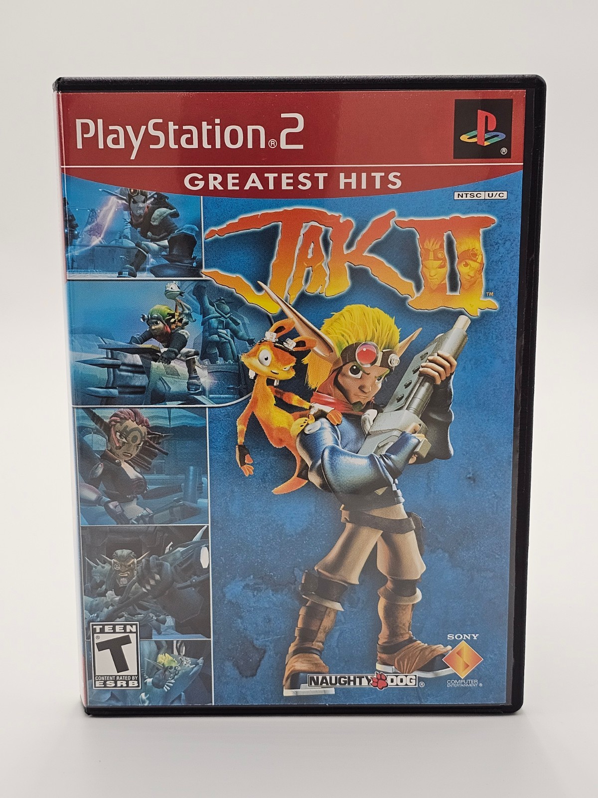 Sony Playstation 2 PS2 Jak II Disc + Case Cleaned & Tested