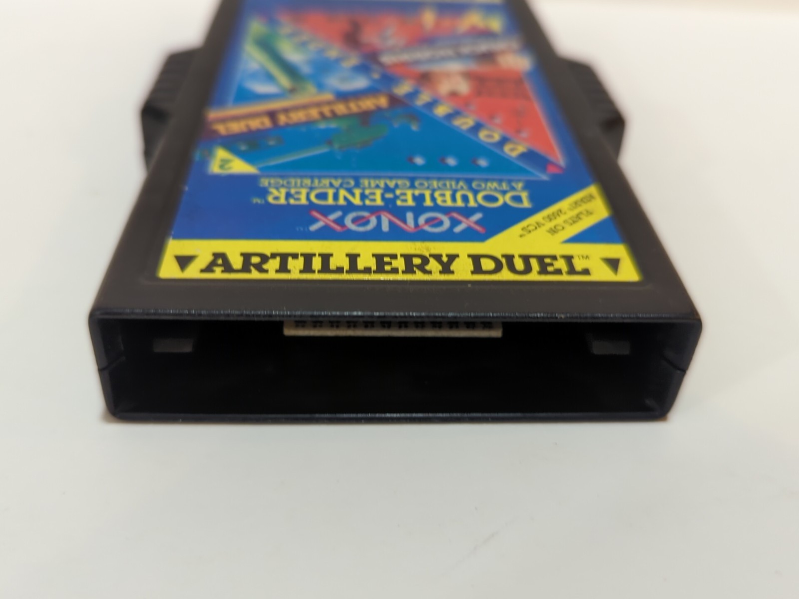 Artillery Duel & Chuck Norris Xonox Double Ender (Atari 2600, 1983) Cart tested.