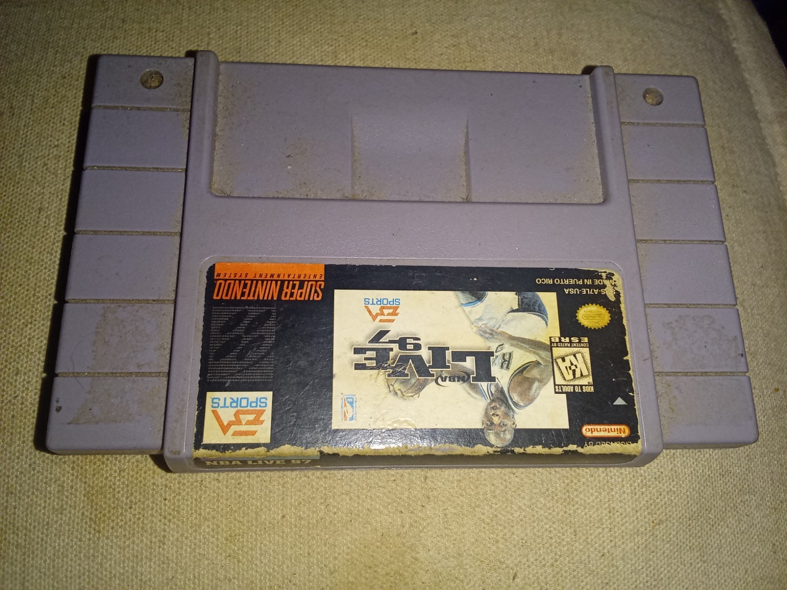 SNES nba live 97