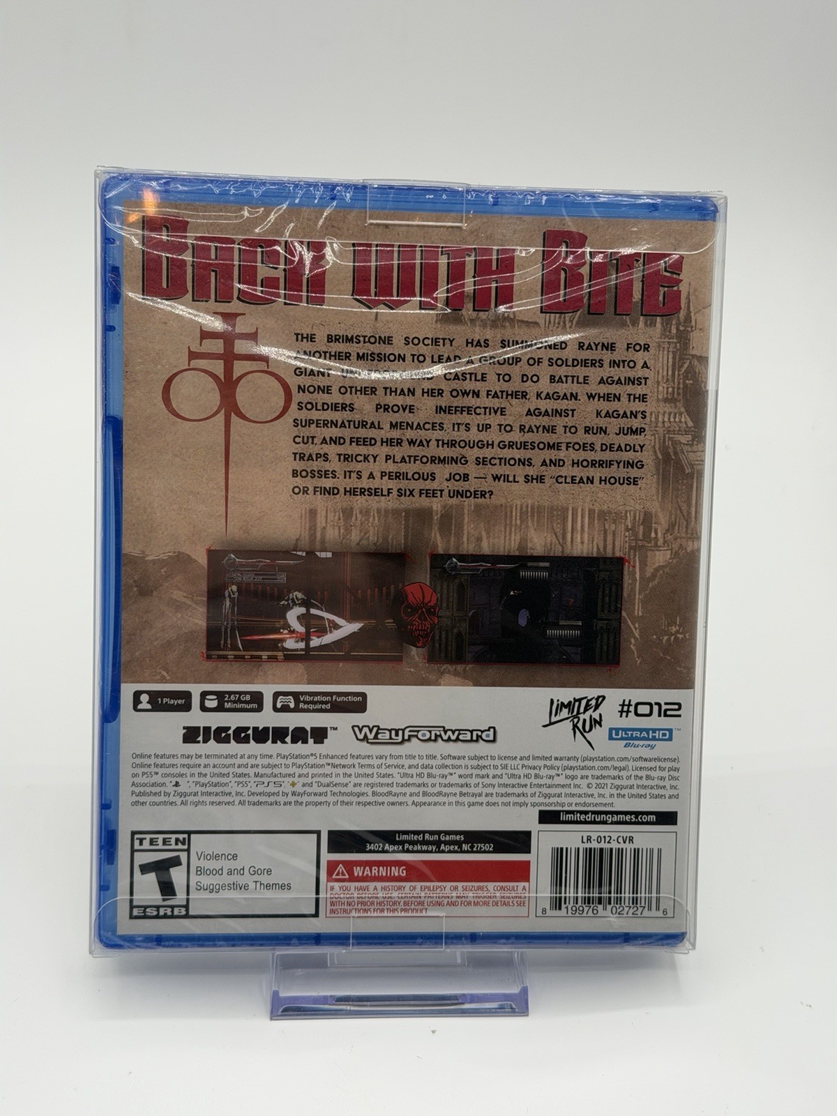 BloodRayne Betrayal: Fresh Bites – Limited Run #012 PlayStation 5 Brand New!!!!
