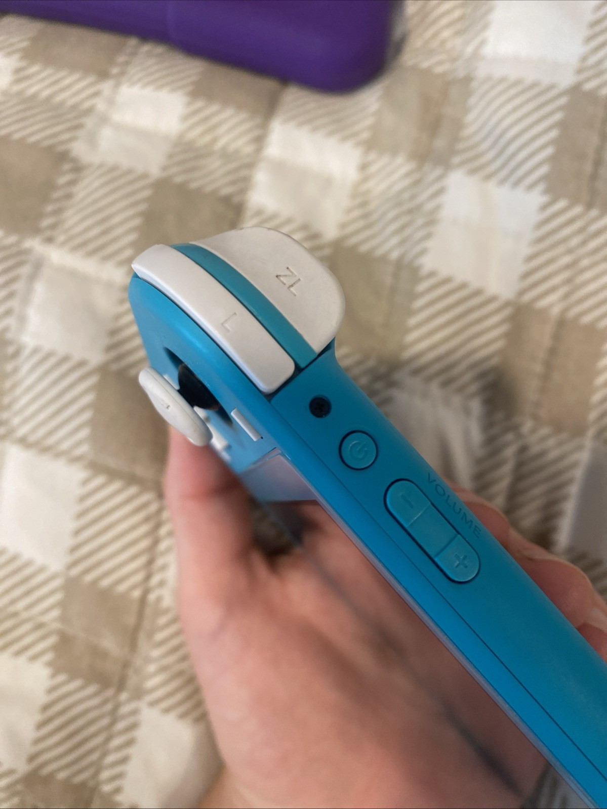 Nintendo Switch Lite Gaming Console W/ Case- Turquoise (HDH-001) For Parts Only!