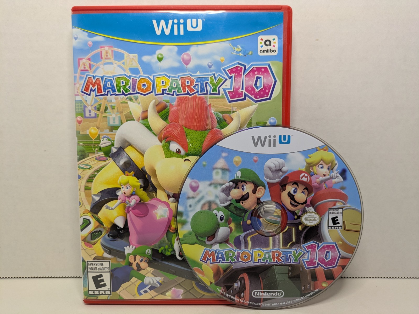 Mario Party 10 (Nintendo Wii U, 2015) Tested Working