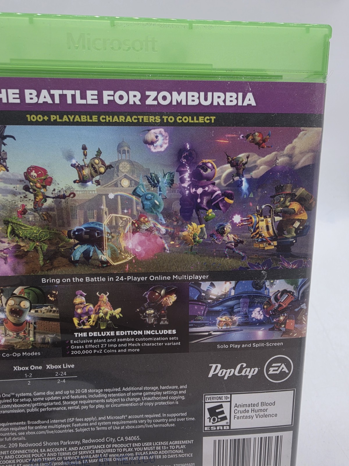 Plants vs. Zombies: Garden Warfare 2 Deluxe Edition Cib Complete Mint Tested