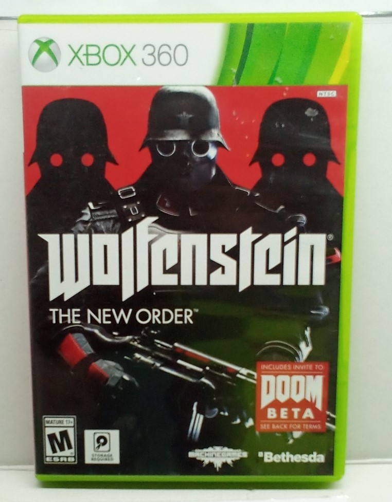 Wolfenstein: The New Order (Xbox 360, 2014) Complete Tested Working – Free Ship
