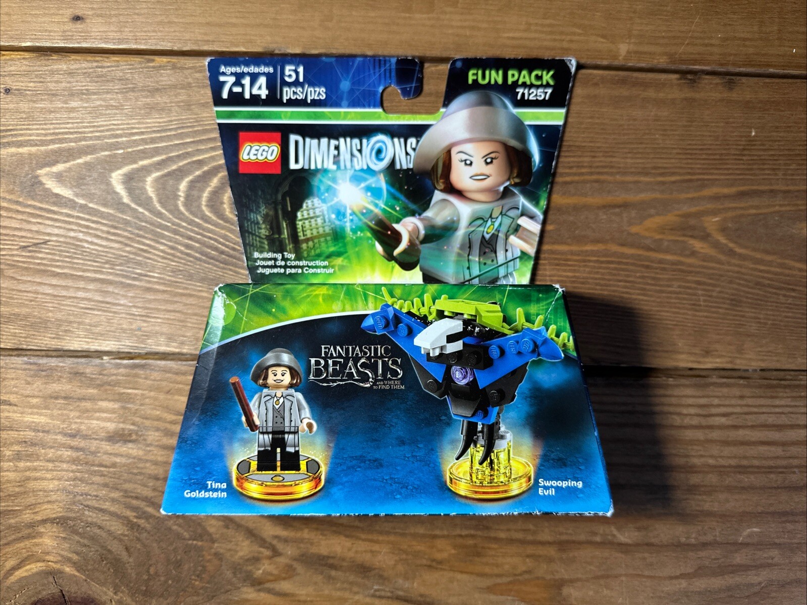 LEGO Dimensions FANTASTIC BEASTS Story Pack 71253, Tina G 71257,Ninjago 71216