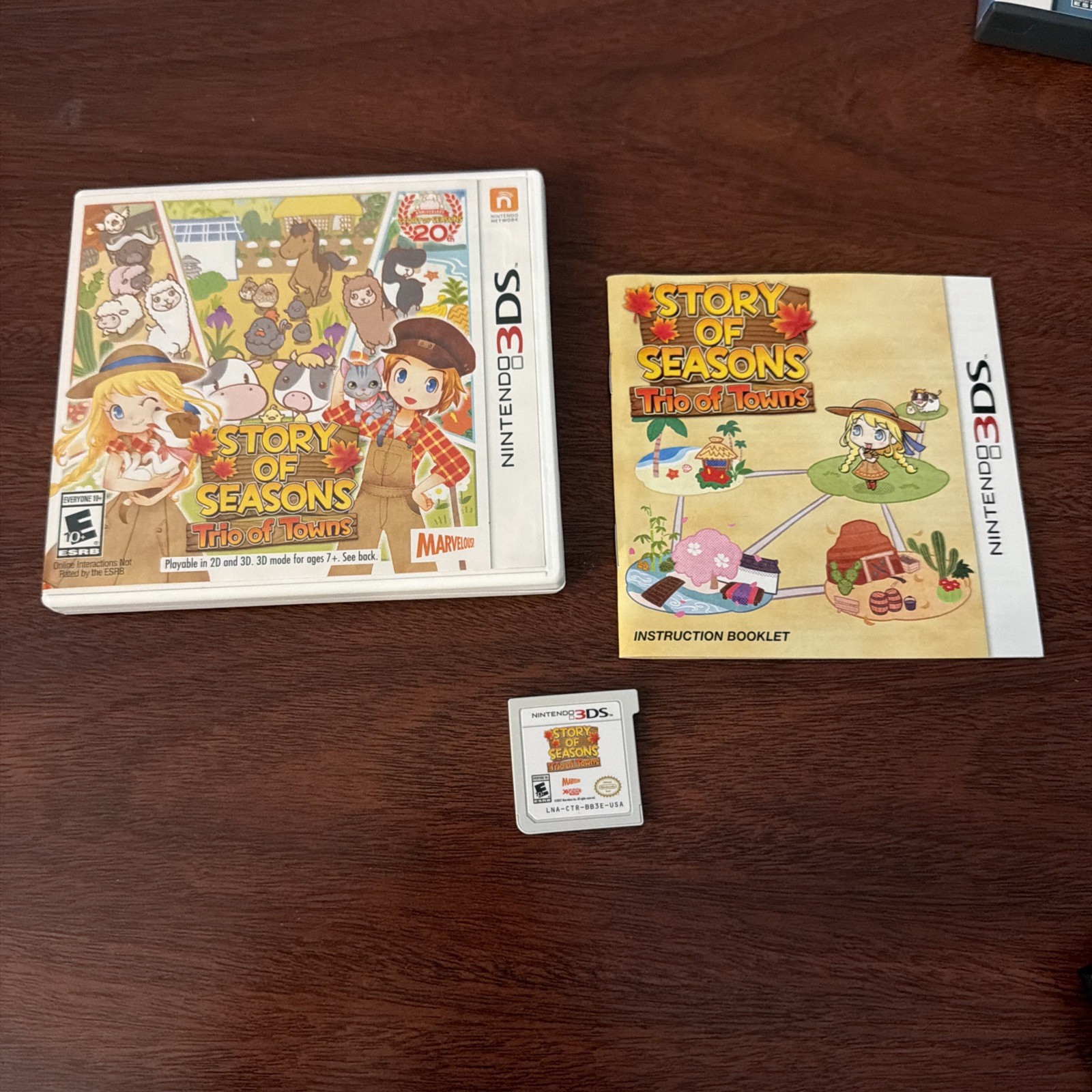 Story of Seasons Trio Of Towns 3ds