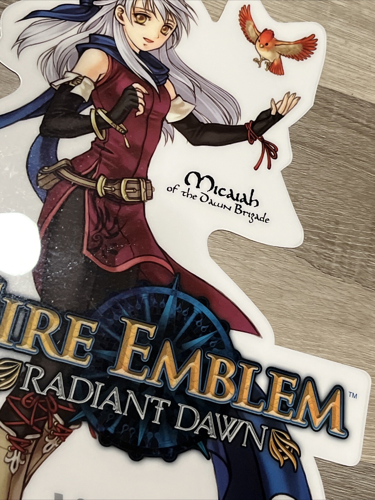 Official Nintendo Fire Emblem: Radiant Dawn GameStop Promo Window Wall Decal