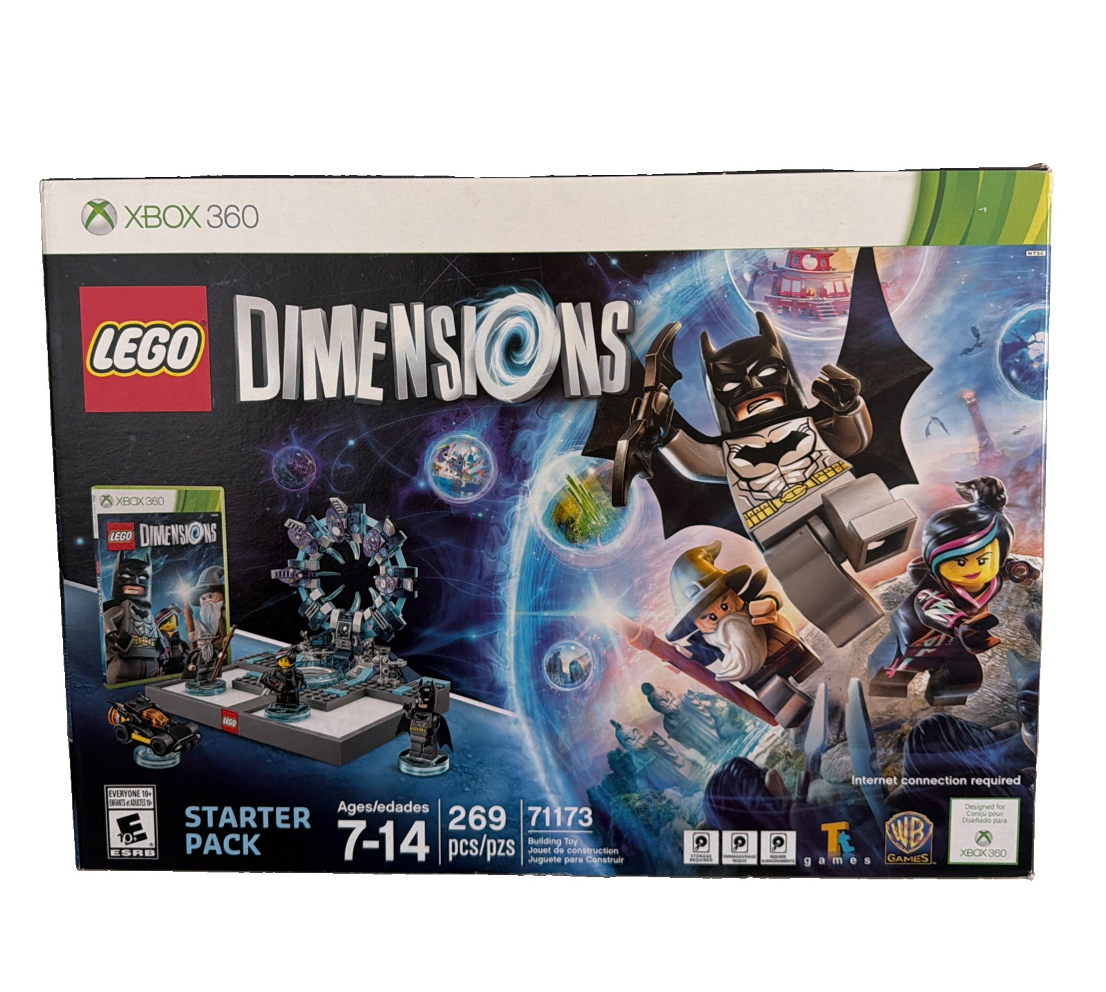 LEGO Dimensions: Starter Pack (Microsoft Xbox 360, 2015) 71173- 269 Pieces NEW