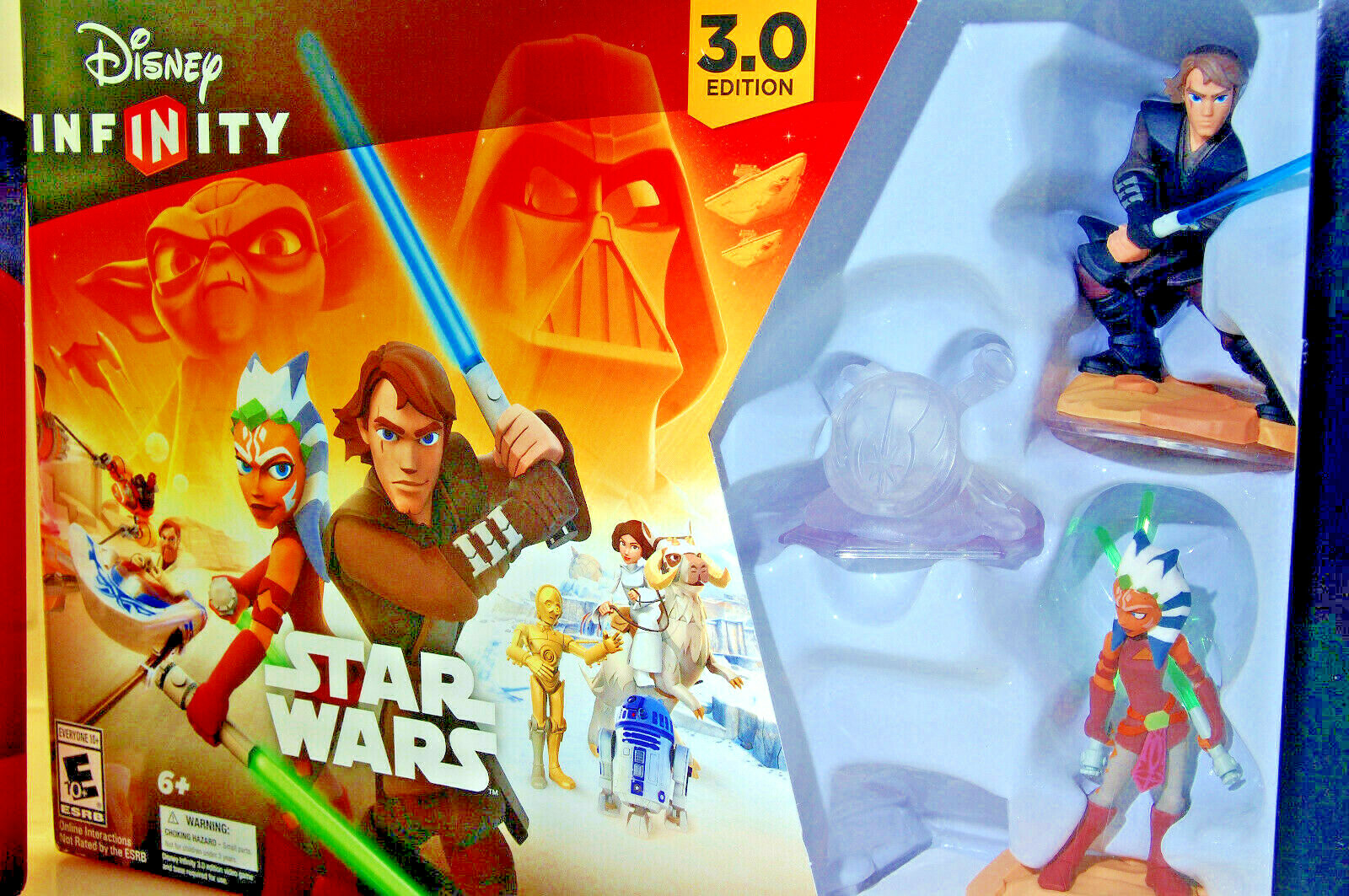 (Lot of 2) Nintendo WII U Disney Infinity STAR WARS 3.0 Starter Pack Game NEW