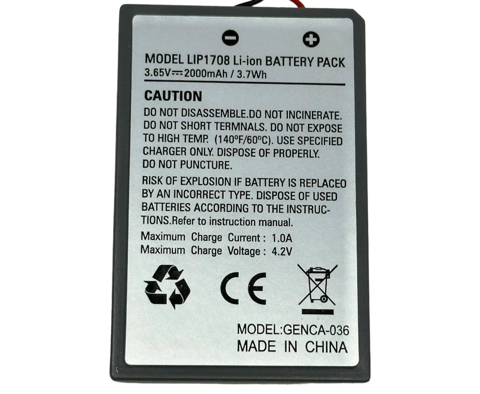 PS5 LIP1708 2000mAh Battery Sony PlayStation 5 DualSense