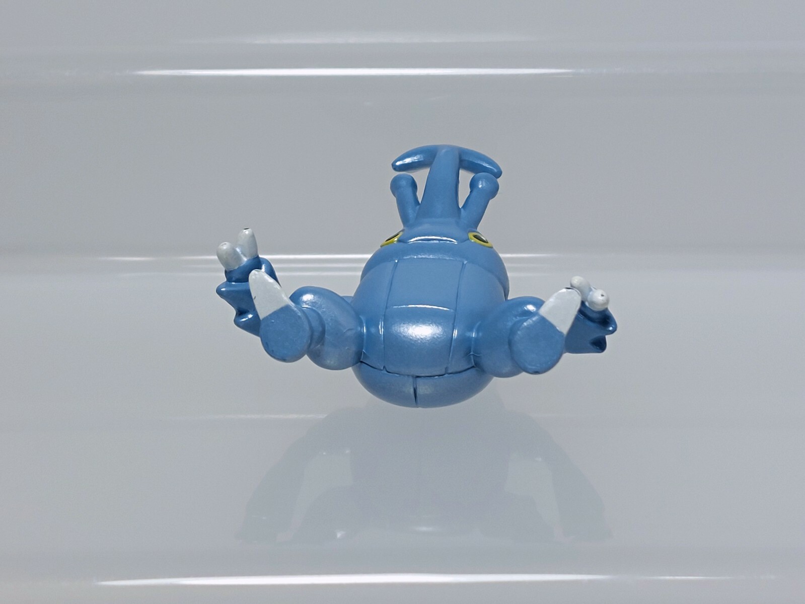 Heracross Metallic ver Pokemon Keychain Figure Banpresto 2009 Japan G04 1.85in